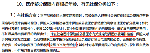 医疗部分保障