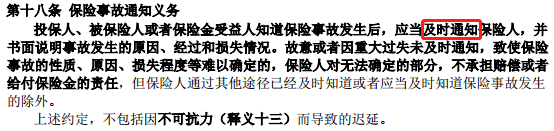 及时报案要求
